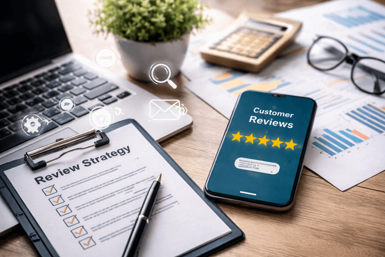 Choosing a Google review automation tool with a review strategy and customer feedback system